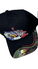 USA Eagle Statue Of Liberty Embroidered Cap