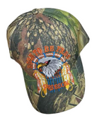 Born To Be Free Eagle Embroidered Cap