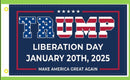 Trump USA Liberation Day Make America Great Again Flag 3x5 100D