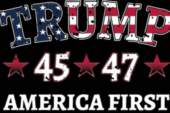 Trump USA 45 47 America First Flag 3x5 100D