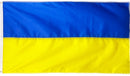 Ukraine 100% Nylon Flags 6x10 Feet