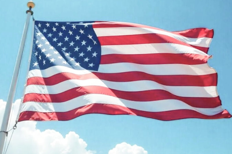 American Heavy Duty Nylon Printed Flags Outdoor Brass Grommets