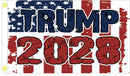 Trump 2028 USA Vintage 3'x5' Flag ROUGH TEX® 100D Ships in June