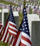 American USA Flags Grave Marker Cemetery Use U.S. Government Approved Outdoor Wooden Staff Stick Brand New Stock All Sizes