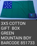 Green Mountain Boys American 1776 Flags Cotton Gift Box