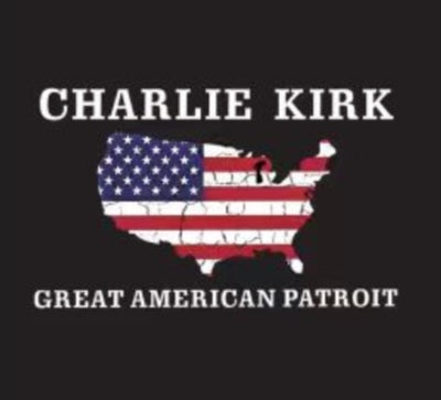Justice Great American Patriot Double Sided Charlie Kirk USA Can Koozies Holders Ships Oct 7 12 Packs