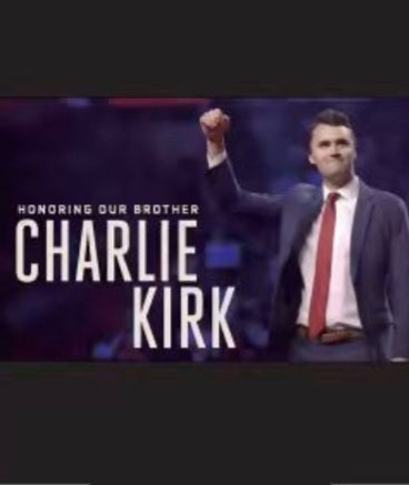 I Am Charlie Kirk Double Sided USA Can Koozies Holders Ships Oct 7 12 Packs