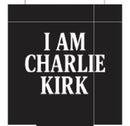I Am Charlie Kirk Double Sided USA Can Koozies Holders 12 Packs