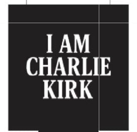 I Am Charlie Kirk Double Sided USA Can Koozies Holders Ships Oct 7 12 Packs