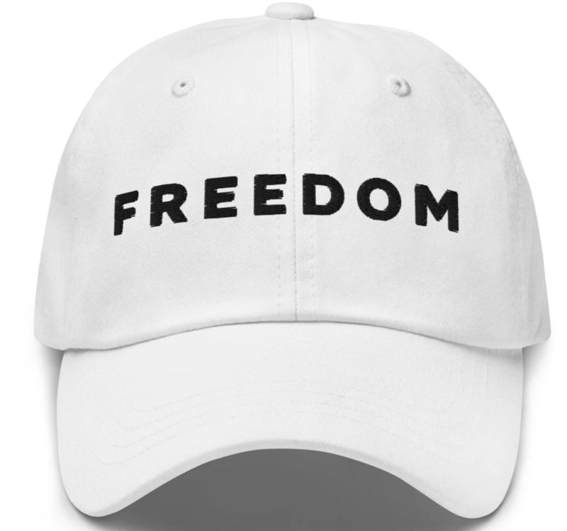 Freedom Cap White Charlie Kirk Hats Ship October 15 2025