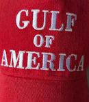 Gulf of America Caps 45 47 USA Flag Red Trump Hats