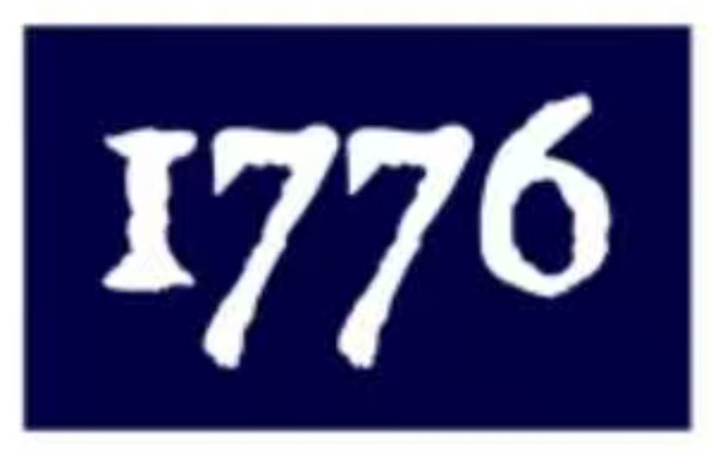 1776 Blue 3'X5' Flag ROUGH TEX® 68D
