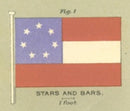 Stars & Bars Union and National Flags of the CSA from 1861-1865 Outdoor Brass Grommets