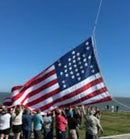 Ft Sumter Storm Flag USA Historic Union 33 Stars 600D 10x19 Feet Custom Made