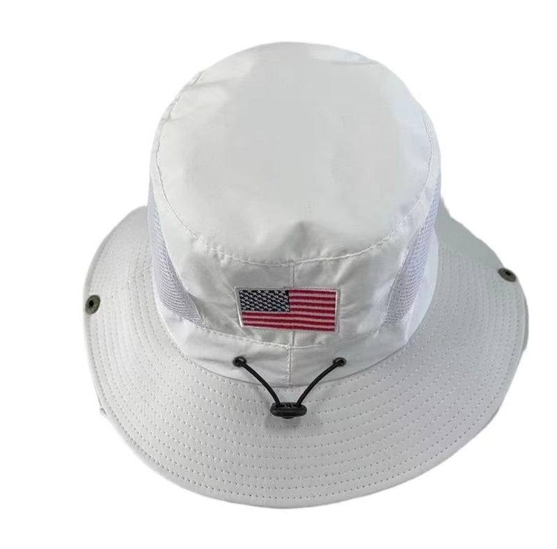 American Flag Gulf of America Bucket Safari Golf Sun Hat Premium Ships Now in Time for Christmas (Copy)