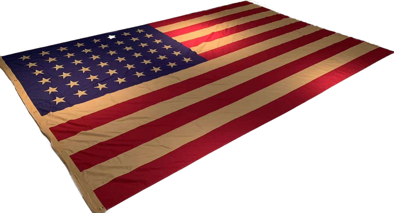 American Custom Made Vintage Cotton USA 48 Stars Flags Allow Four Weeks Production
