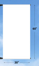 Light Pole Double Sided Street Banners 18"x36" 24"×48" 30x60"