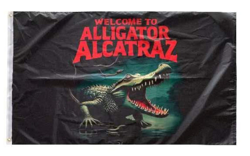 Alligator Alcatraz Florida Flag 3x5 Feet