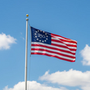 American 250th Birthday in 2026 Commemorative 13 Star Betsy Ross Special Custom Made Flags 3x5 Feet Brass Grommets