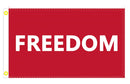 Freedom Red Flags for Charlie Kirk 3x5 Feet