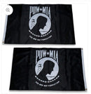 POW MIA Flags Double Sided Black Friday Specials Save More Shop Early USA Stocking Stuffers 100% 600D 2 Ply Brass Grommets Rough Tex