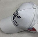 Gulf of America Caps 45 47 USA Flag White Trump Hats