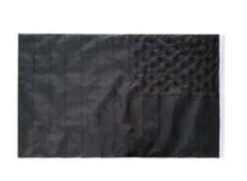 United States Civil Peace US Blackout 600D 3x5 Feet All Black Embroidered Flags