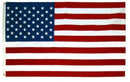American Flags Black Friday Sale Special Deal No Limit 2x3 Feet Expertly Embroidered USA Flags 100% Cotton