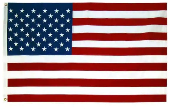 American Flags Black Friday Sale Special Deal No Limit 2x3 Feet Expertly Embroidered USA Flags 100% Cotton