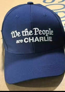 We the People are Charlie Navy Blue Caps