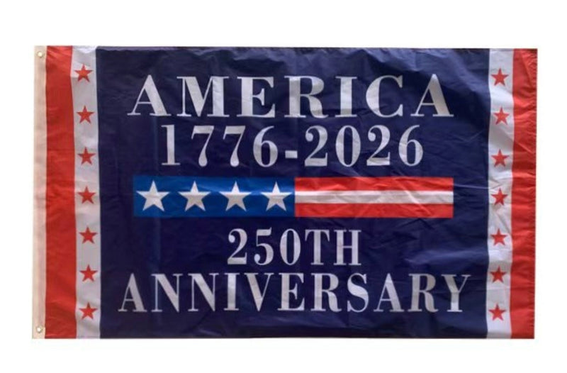 America 1776-2026 250th Anniversary 3'X5' Feet Flag ROUGH TEX® 68D