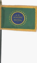 US Border Patrol Flags Desk Pennant Indoor Outdoor