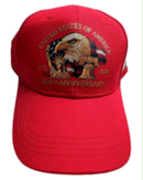 United States of America Red American 250th Anniversary Caps Liberty Limited Edition