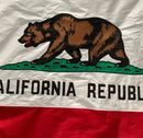California Republic Official State Flags 100% Cotton Embroidered 5x8 Feet Real Brass Grommets
