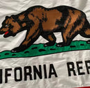 California Republic Official State Flags 100% Cotton Embroidered 5x8 Feet Real Brass Grommets