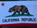 California Republic Official State Flags 100% Cotton Embroidered 5x8 Feet Real Brass Grommets