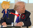 President Donald J Trump Commemorative Action Lapel Pins "Happy Trump Pin" New Orders Allow 14 Days