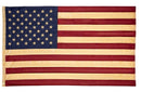 USA Special Edition Tea Stained American 3x5 Feet Patriotic All Sewn 100% Cotton Flags for America 250th Anniversary Sale