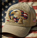 United States of America Khaki Desert Tan American 250th Anniversary USA Caps Liberty Limited Military Edition