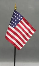 USA 33 Stars Old American Flag 4x6 Inches Desk Flags 12 Pack