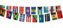Carribean Nations Members 12x18 Inches Flags Bunting