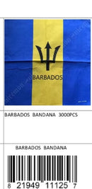 Barbados 22"x22" Cotton Bandana