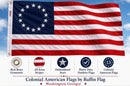 Betsy Ross Flags 10'x15' Rough Tex® American 1776 Original 13 Stars USA Flags