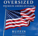 Premium Oversized American USA Flags for Large Flagpoles — Sewn Stripes & Brass Grommets