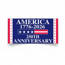 America 1776-2026 250th Anniversary Bumper Sticker| Made In USA | Limited Edition