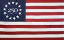 Betsy Ross 250th Anniversary Boat Flag | 12x18 In | 100D Rough Tex | Brass Grommets
