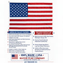 American Flag | Premium 2-Ply Polyester | Made in the USA | All Sizes 2x3 to 30x60 Ft