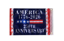 America 250th Anniversary 1776 2026 Boat Flags 12"×18" Brass Grommets Double Sided