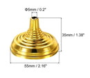Desk Set Golden Weighted Bases for 4"×6" Flags