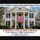 Sons of Liberty American Revolution Flag | 3x5 Feet | Heavy Duty 2-Ply Canvas | All-Sewn Rebellious Stripes | Brass Grommets | 250th Anniversary